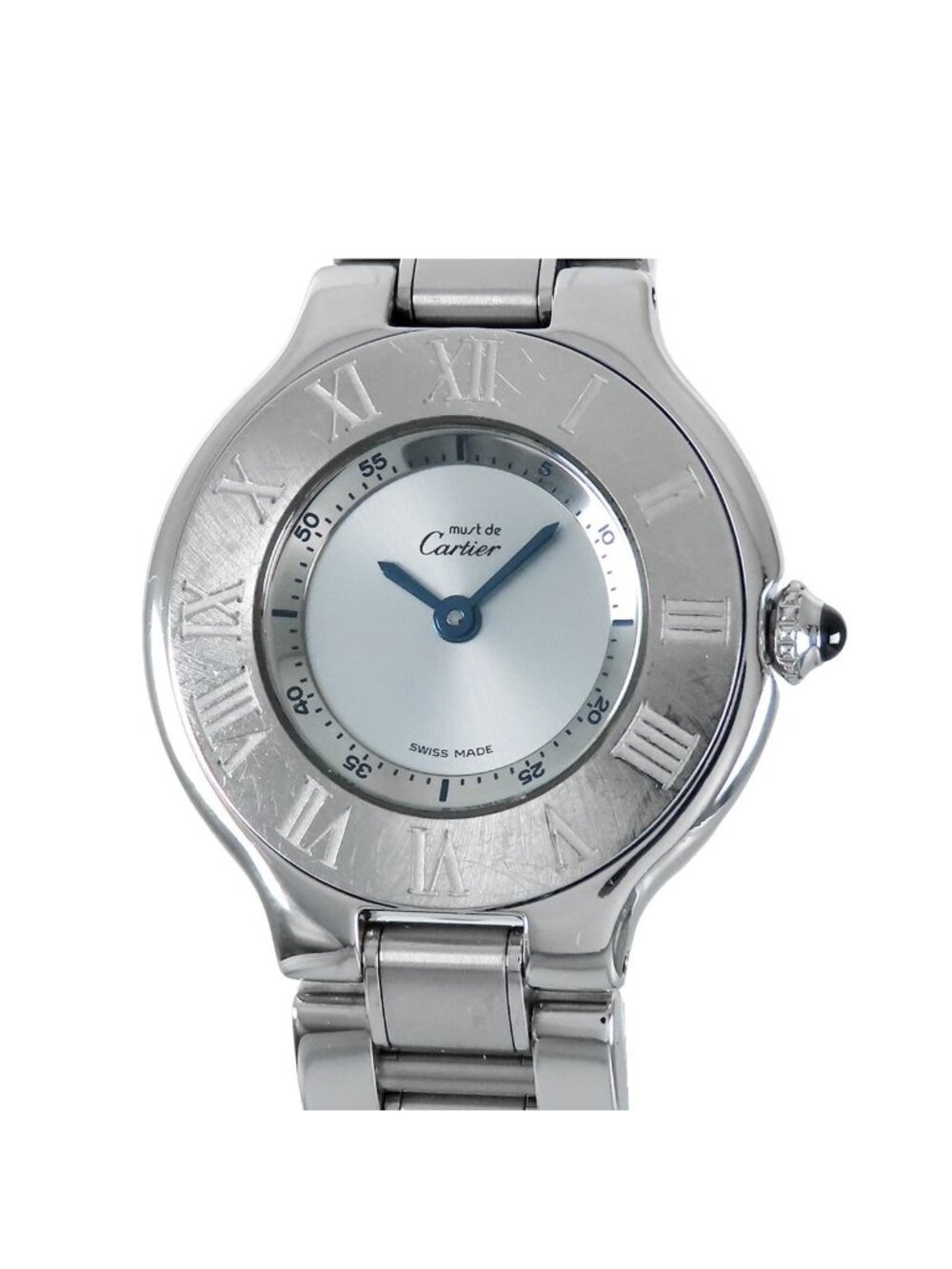 Cartier Must 21 SM Silver SS Must de Cartier Vantian Watch